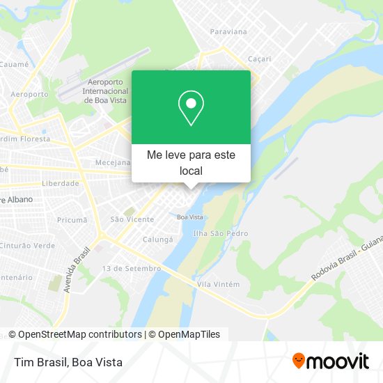Tim Brasil mapa