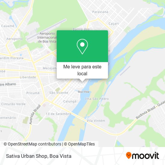 Sativa Urban Shop mapa