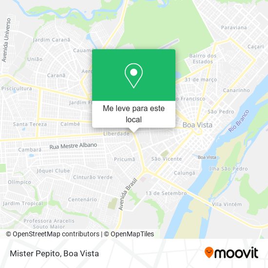 Mister Pepito mapa