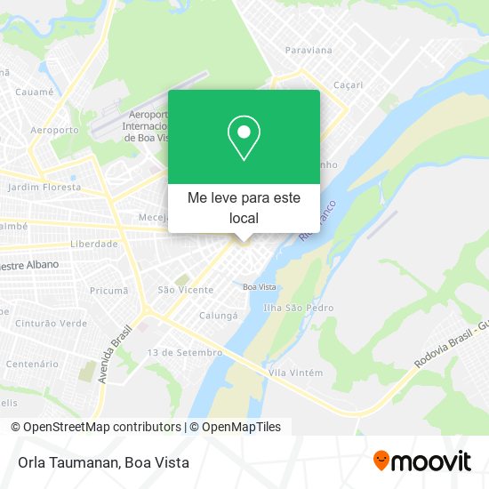 Orla Taumanan mapa
