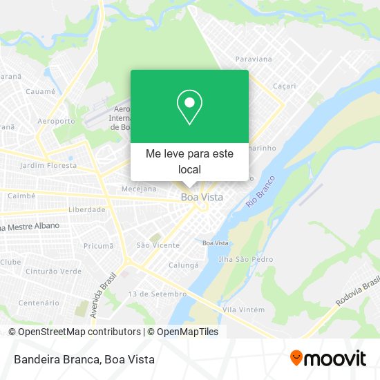 Bandeira Branca mapa