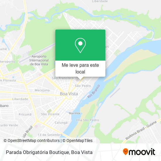 Parada Obrigatória Boutique mapa