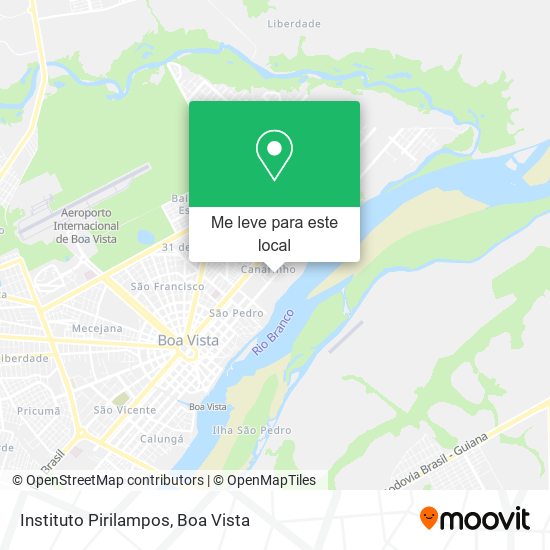 Instituto Pirilampos mapa
