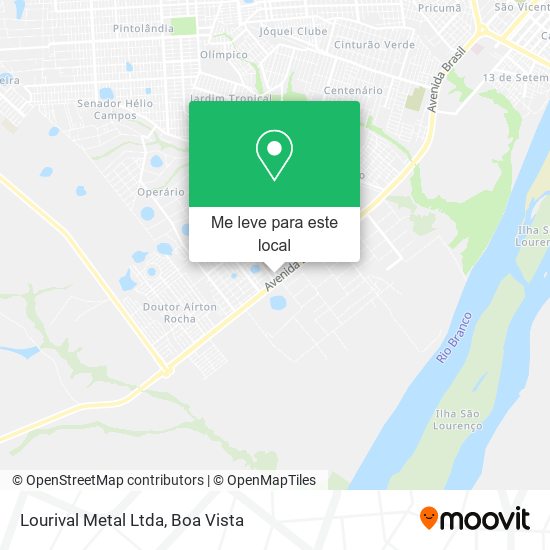 Lourival Metal Ltda mapa