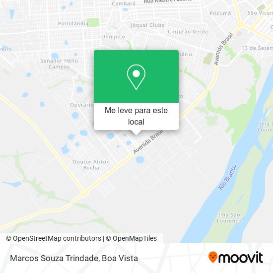 Marcos Souza Trindade mapa