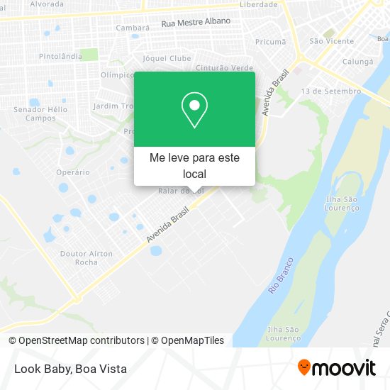 Look Baby mapa