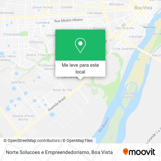 Norte Solucoes e Empreendedorismo mapa