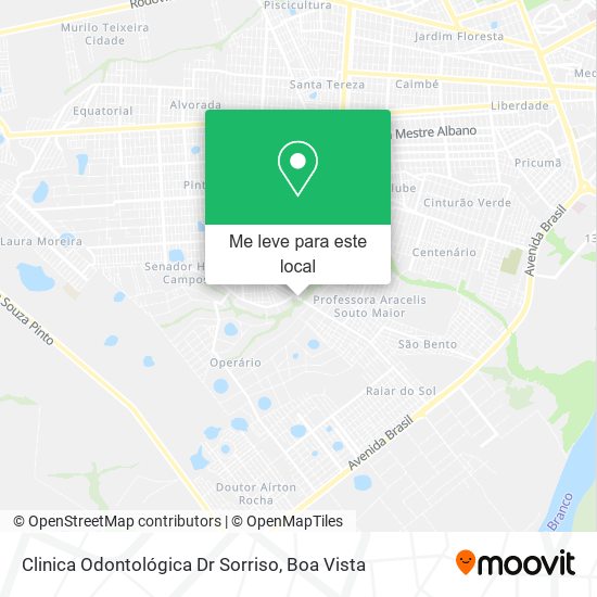 Clinica Odontológica Dr Sorriso mapa