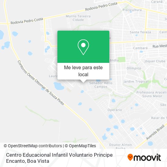 Centro Educacional Infantil Voluntario Principe Encanto mapa