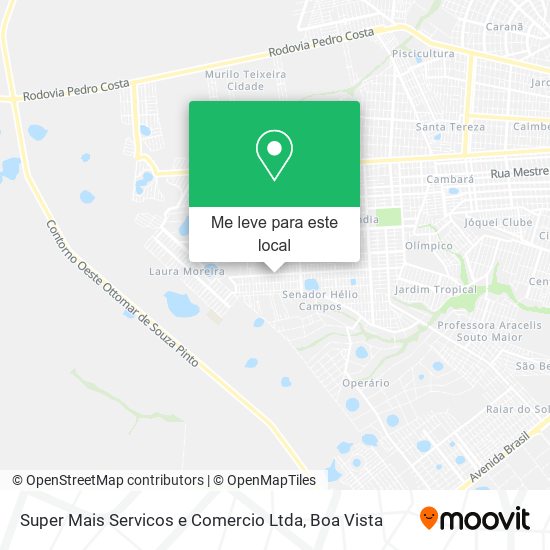 Super Mais Servicos e Comercio Ltda mapa