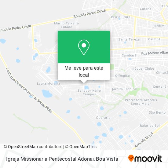 Igreja Missionaria Pentecostal Adonai mapa