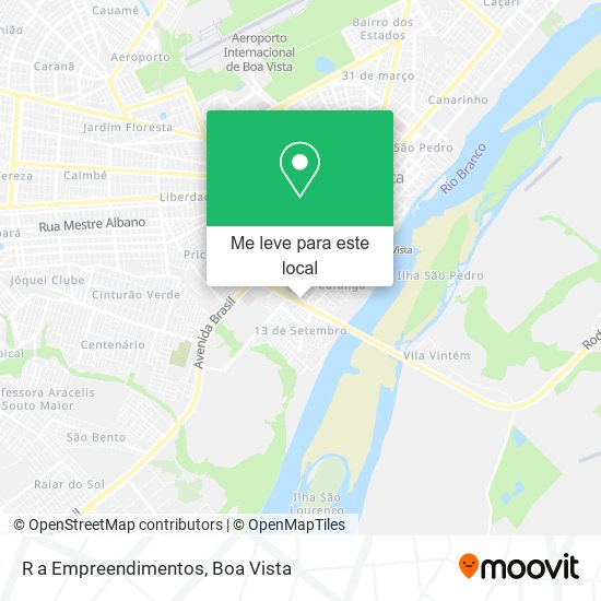 R a Empreendimentos mapa