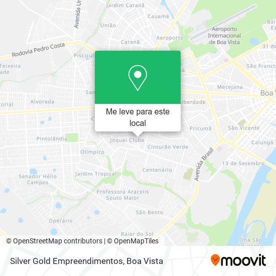 Silver Gold Empreendimentos mapa