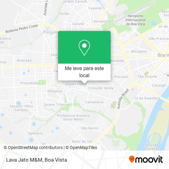 Lava Jato M&M mapa