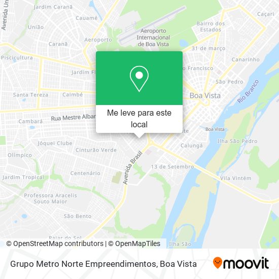 Grupo Metro Norte Empreendimentos mapa