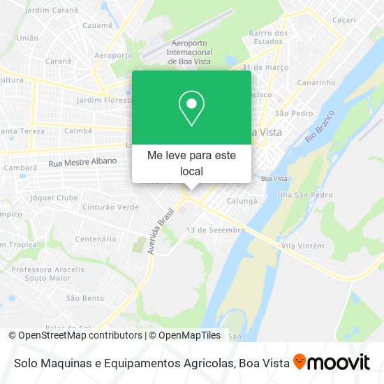 Solo Maquinas e Equipamentos Agricolas mapa