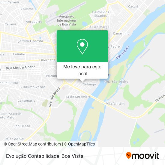 Evolução Contabilidade mapa