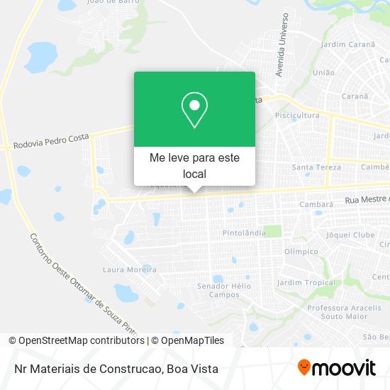 Nr Materiais de Construcao mapa