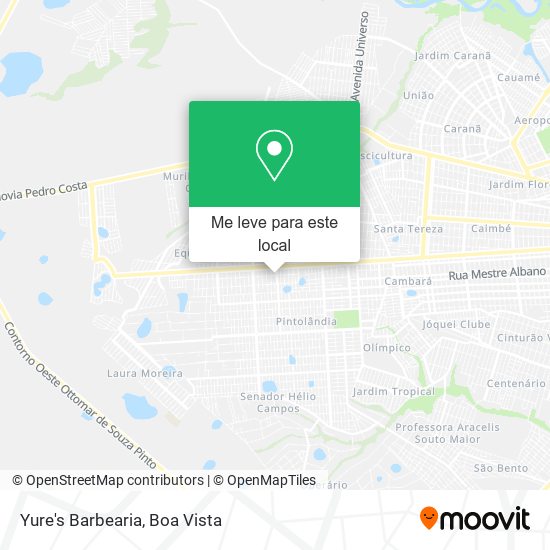 Yure's Barbearia mapa