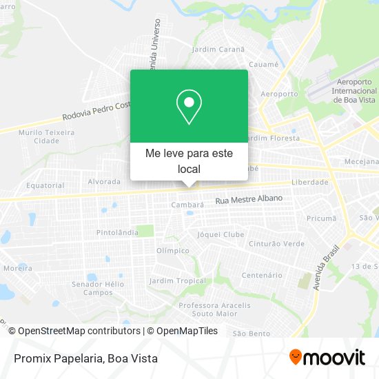 Promix Papelaria mapa