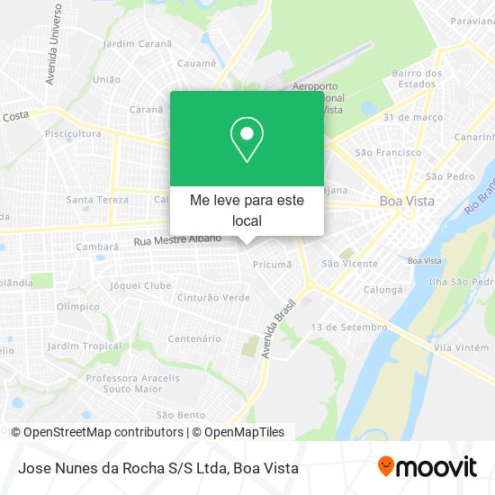 Jose Nunes da Rocha S/S Ltda mapa