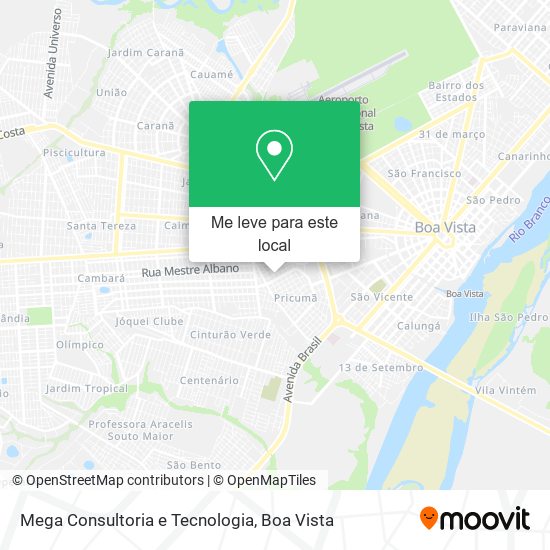 Mega Consultoria e Tecnologia mapa