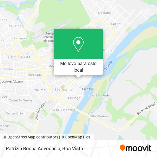 Patrizia Rocha Advocacia mapa