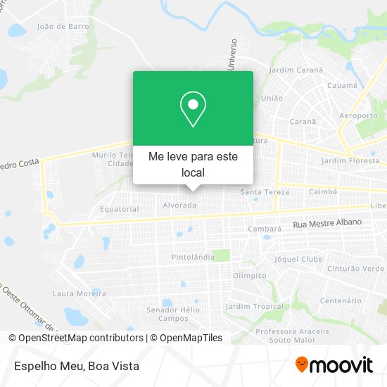 Espelho Meu mapa