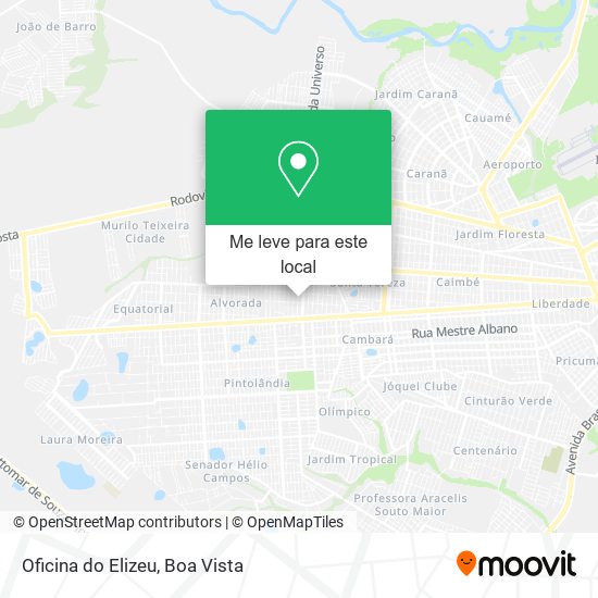 Oficina do Elizeu mapa