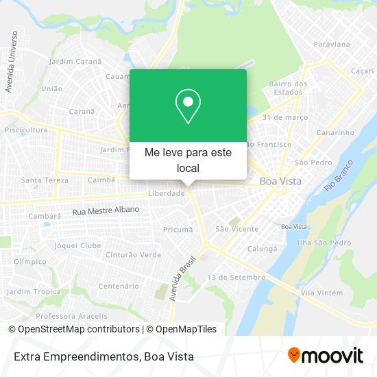 Extra Empreendimentos mapa