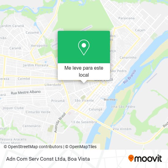 Adn Com Serv Const Ltda mapa