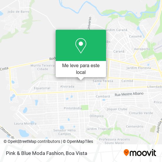 Pink & Blue Moda Fashion mapa