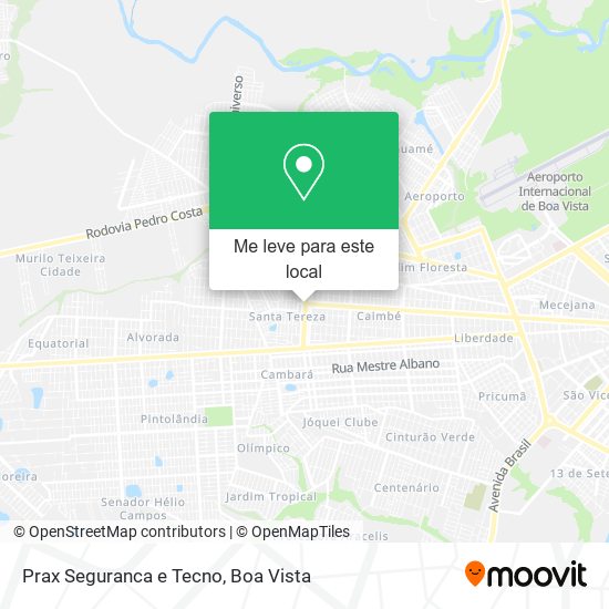 Prax Seguranca e Tecno mapa