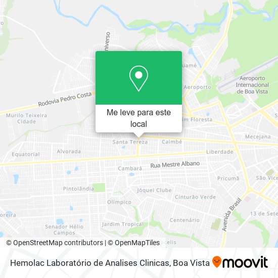 Hemolac Laboratório de Analises Clinicas mapa