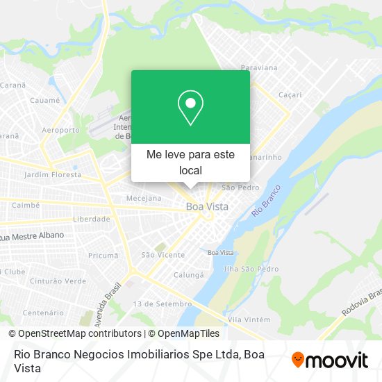 Rio Branco Negocios Imobiliarios Spe Ltda mapa