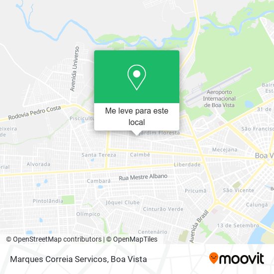 Marques Correia Servicos mapa