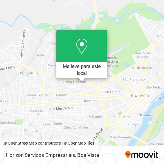 Horizon Servicos Empresariais mapa