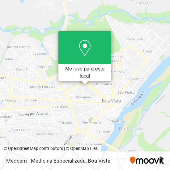 Medcem - Medicina Especializada mapa