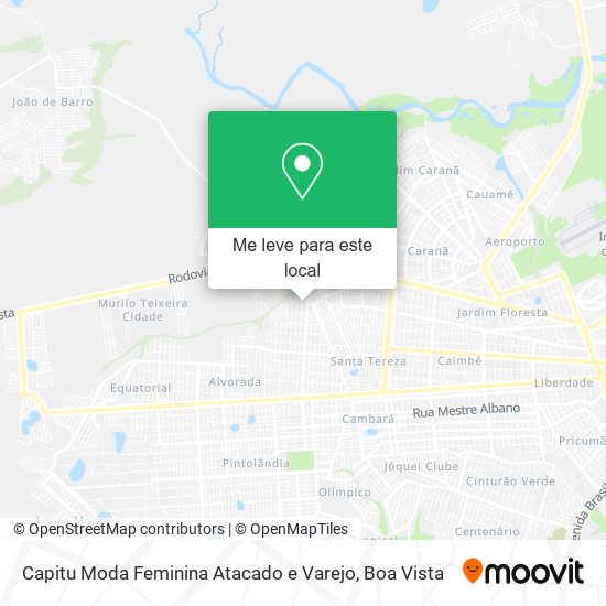 Capitu Moda Feminina Atacado e Varejo mapa