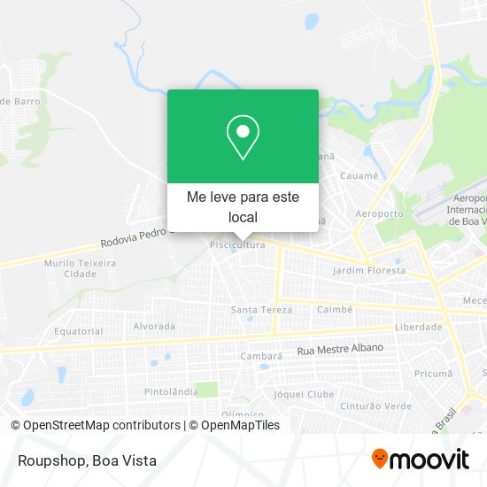 Roupshop mapa