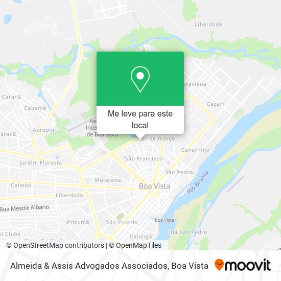 Almeida & Assis Advogados Associados mapa
