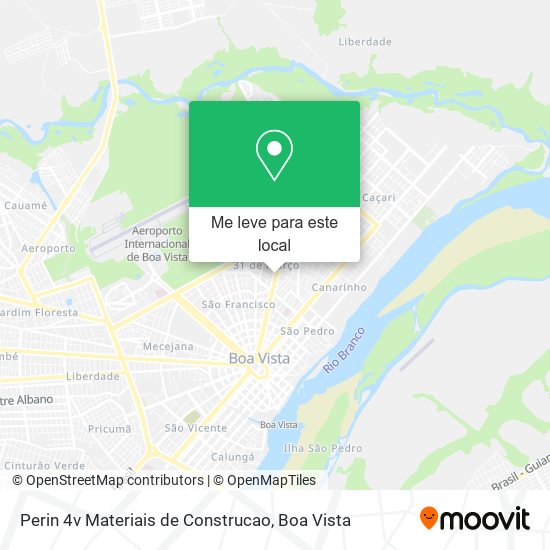 Perin 4v Materiais de Construcao mapa