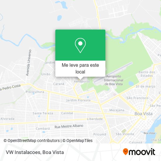 VW Instalacoes mapa