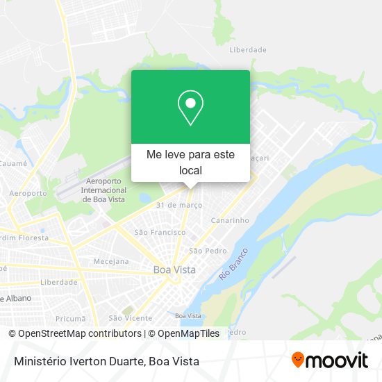 Ministério Iverton Duarte mapa