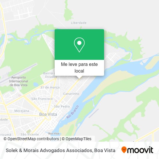 Solek & Morais Advogados Associados mapa