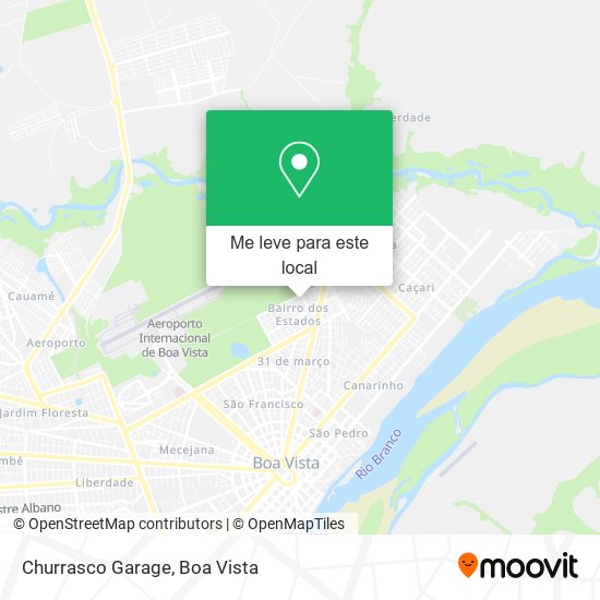 Churrasco Garage mapa