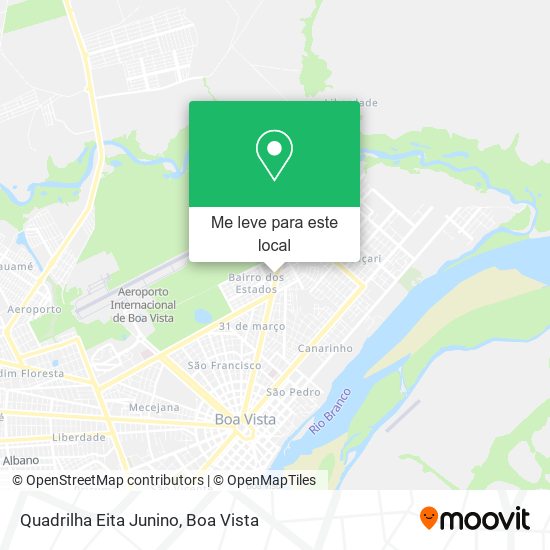 Quadrilha Eita Junino mapa