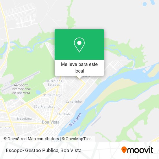 Escopo- Gestao Publica mapa