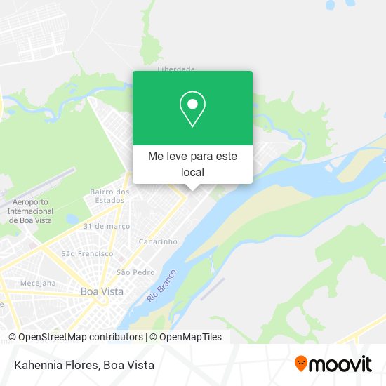 Kahennia Flores mapa