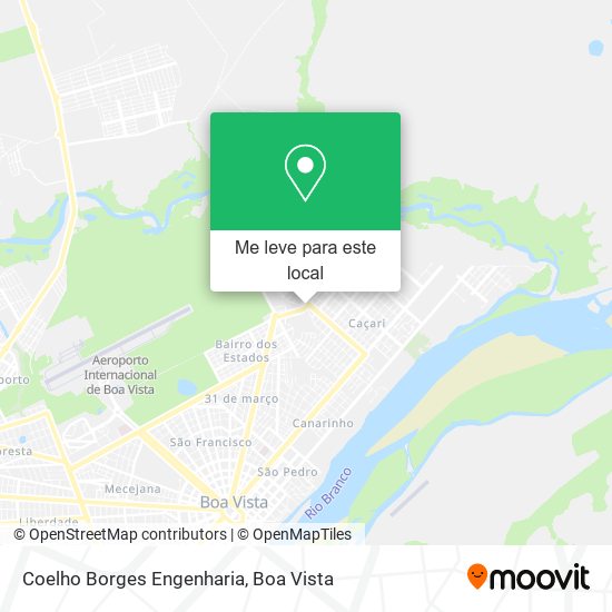 Coelho Borges Engenharia mapa